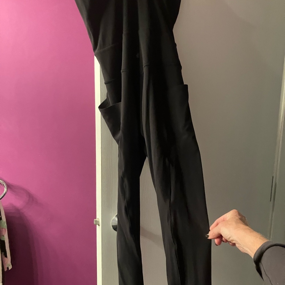 Athleta Sleek Black Jumpsuit